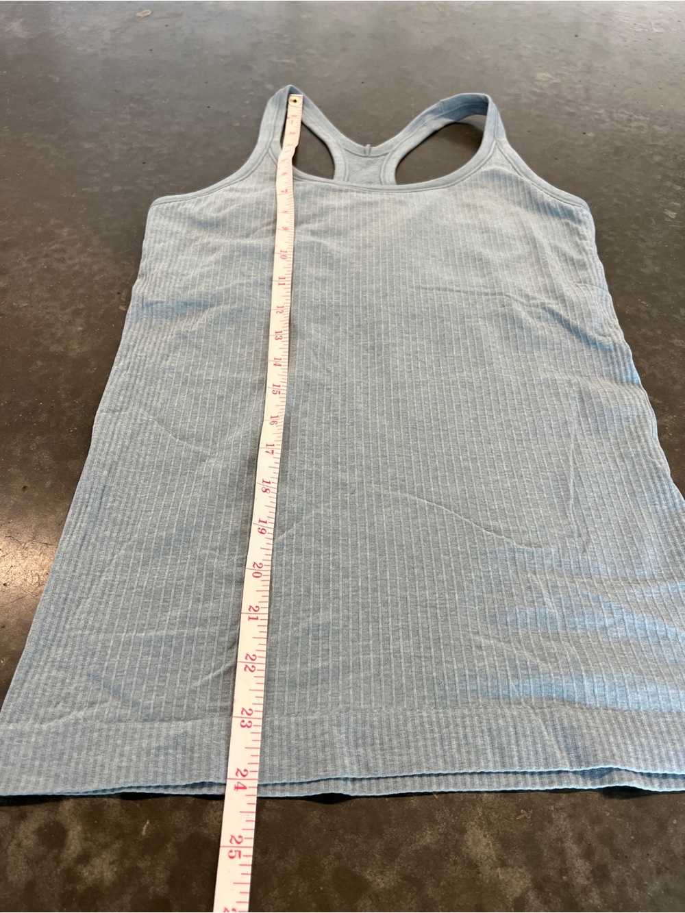 Lululemon Racerback Tank Top - Blue - Picture 6 of 7